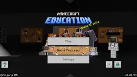 Minecraft Education 1.21.93.png: Infobox image for Minecraft Education the program in Minecraft