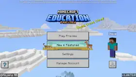 Minecraft Education Preview 1.20.72.0.png: Infobox image for Preview 1.20.72.0 the version in Minecraft