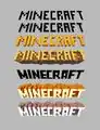 The concept art for Minecraft logo. First four logos based on this logo: