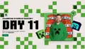 Day 11 discount code for creeper merch on shop.minecraft.net.