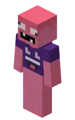 Mobbo Slim Render.png: Infobox image for Mobbo the character in Minecraft