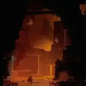 "We wanted to extend the palette in the Nether to enhance the feeling that you're not in the Overworld anymore. This was an experiment to find a suitable, contrasting palette to the original Nether setting." – Johan Aronson, art director.