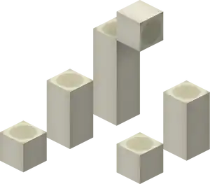 Nether fossil 1.png: Infobox image for Nether Fossil the structure in Minecraft