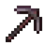 Netherite Pickaxe.png: Infobox image for Pickaxe the item in Minecraft