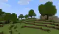 Oaks and birches in Beta 1.4.