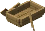 Oak Boat.png: Infobox image for Boat the item entity in Minecraft