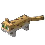 Ocelot Render MCL.png: Infobox image for Ocelot the legends entity in Minecraft