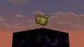 A poisonous potato on obsidian.