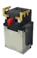 Scrapped Early development model and texture of the penguin