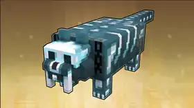 Phantom Feline Screenshot MCL.png: Infobox image for Phantom Feline the legends skin in Minecraft