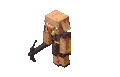 Pickaxe Piglin running