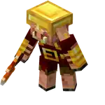 Armored Piglin2.png: Infobox image for Piglin the dungeons entity in Minecraft