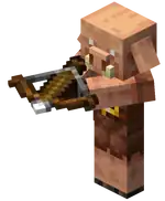 Piglin with Crossbow targeting BE.png: Infobox image for Piglin the entity in Minecraft