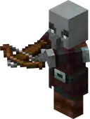 Pillager JE3.png: Infobox image for Pillager the entity in Minecraft