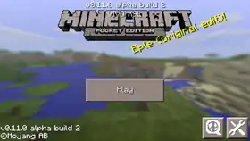 Pocket Edition 0.11.0 build 2.png: Infobox image for v0.11.0 alpha build 2 the version in Minecraft