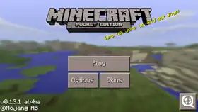 Pocket Edition 0.13.1.png: Infobox image for v0.13.1 alpha the version in Minecraft