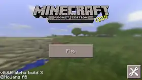 Pocket Edition 0.8.0 build 3.png: Infobox image for v0.8.0 alpha build 3 the version in Minecraft