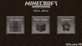Pocket Edition v0.2.1 alpha.png: Infobox image for v0.2.1 alpha the version in Minecraft