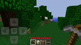 Pocket Edition v0.2.1 alpha2 in game.png: Infobox image for v0.2.1 alpha2 the version in Minecraft