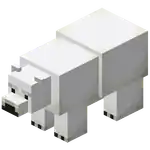 Polar Bear.png: Infobox image for Polar Bear the entity in Minecraft
