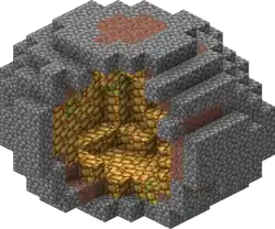 Potato Geode.png: Infobox image for Potato Geode the structure in Minecraft