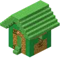 Potato Village.png: Infobox image for Potato Village the structure in Minecraft