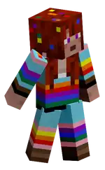 Pride.png: Infobox image for Pride the dungeons cosmetic in Minecraft