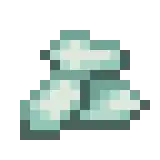 Prismarine Crystals.png: Infobox image for Prismarine Crystals the item in Minecraft
