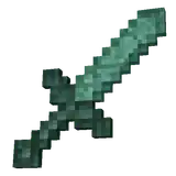 Prismarine Sword.png: Infobox image for Prismarine Tool the story mode item in Minecraft