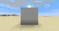 An example showing how pillar quartz blocks can be placed.