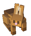 Artwork of a brown rabbit.
