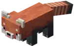 Red Panda.png: Infobox image for Red Panda the dungeons entity in Minecraft