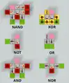 Some Compact Redstone Logic Circuits.
