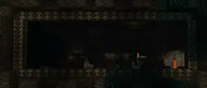 Wideshot of reinforced deepslate.