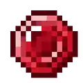 The unreleased ruby texture as seen in Jeb's screenshot