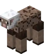 Sheared Flecked Sheep.png: Infobox image for Flecked Sheep the entity in Minecraft