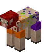Sheared Rainbow Sheep.png: Infobox image for Rainbow Sheep the entity in Minecraft
