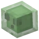 A slime within Minecraft Dungeons.