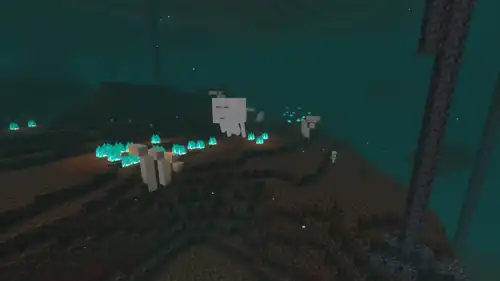 Soul Sand Valley Vibrant Visuals.png: Infobox image for Soul Sand Valley the biome in Minecraft