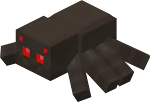 Spider Render MCL.png: Infobox image for Spider the legends entity in Minecraft