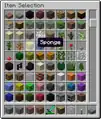 Sponges in the Creative inventory in the Adventure Update.