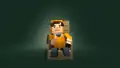 The render created for Stampy's portrait.