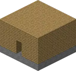 Starting House JE2.png: Infobox image for Starting House the structure in Minecraft