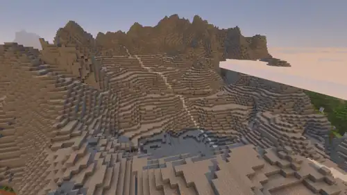 Stony Peaks Vibrant Visuals.png: Infobox image for Stony Peaks the biome in Minecraft