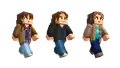 Promotional render of the Joyce, Jonathan, and Nancy skins.