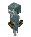 Stray Idle (Dungeons).gif: Infobox image for Stray the dungeons entity in Minecraft