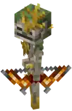 Sunken Skeleton Variant 2.png: Infobox image for Sunken Skeleton the dungeons entity in Minecraft
