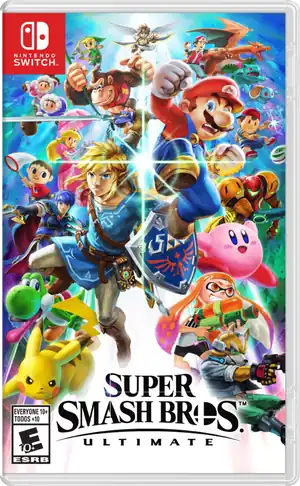 Super Smash Bros. Ultimate.png: Infobox image for Super Smash Bros. Ultimate the program in Minecraft