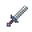 Sword gear.png: Infobox image for Sword the dungeons item in Minecraft