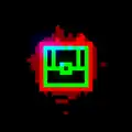 The shine pattern for Looting's enchantment icon.